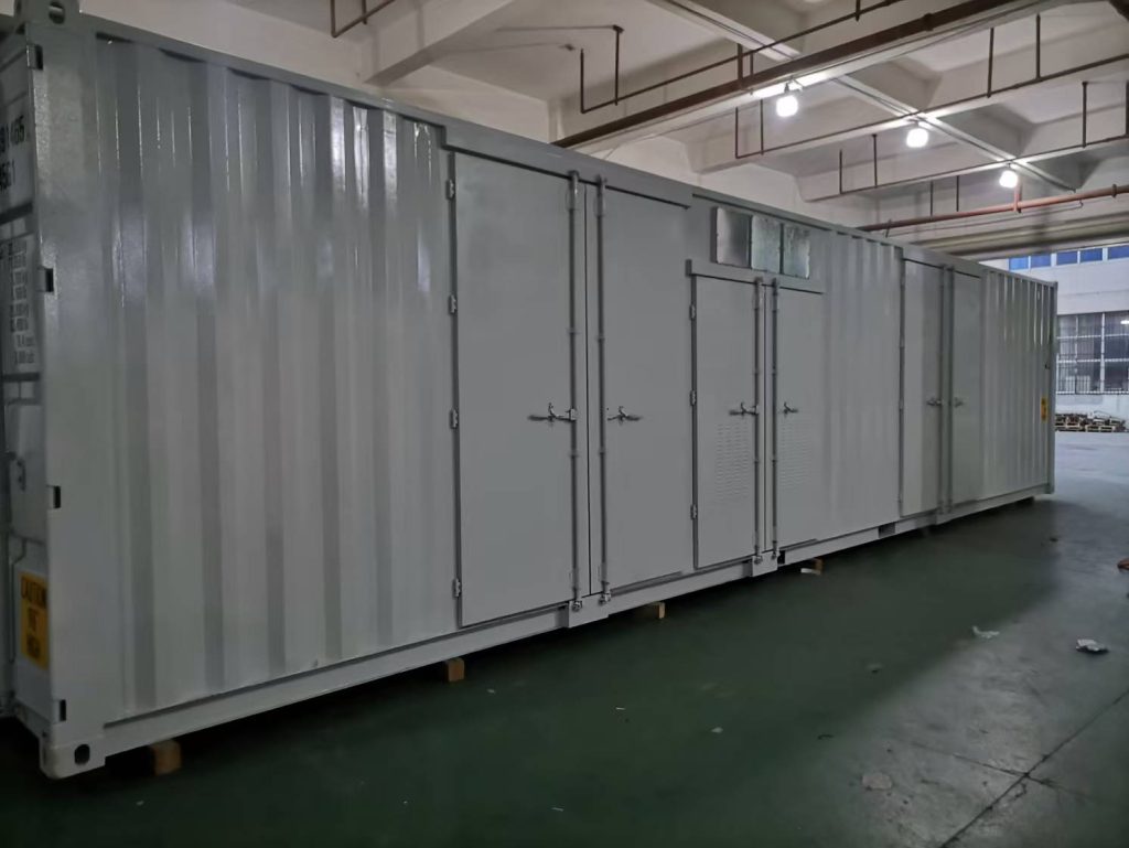 预装配式箱式变电站 SOC 箱实拍，厦门至秘鲁钱凯港非标集装箱海运案例